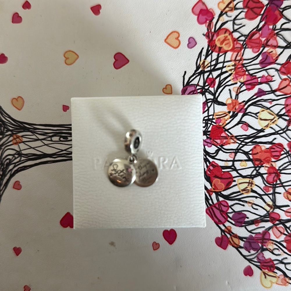 Pandora Sisters Charm